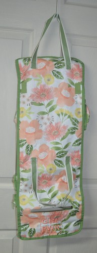 Thirty One Away for the Weekender Morning Floral Hanging Toiletries Cosmetics Ba