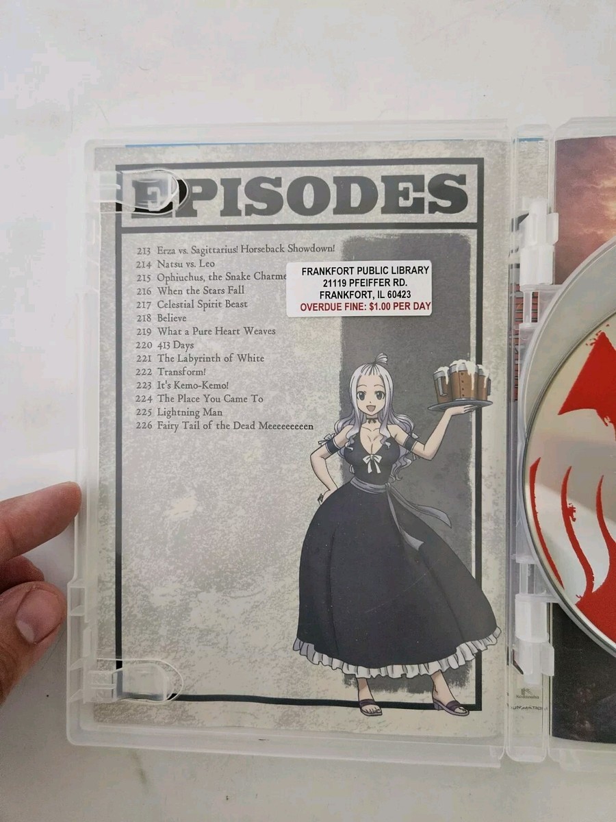 Fairy Tail - Collection 19 (Episodes 213-226) 2-DVD | eBay