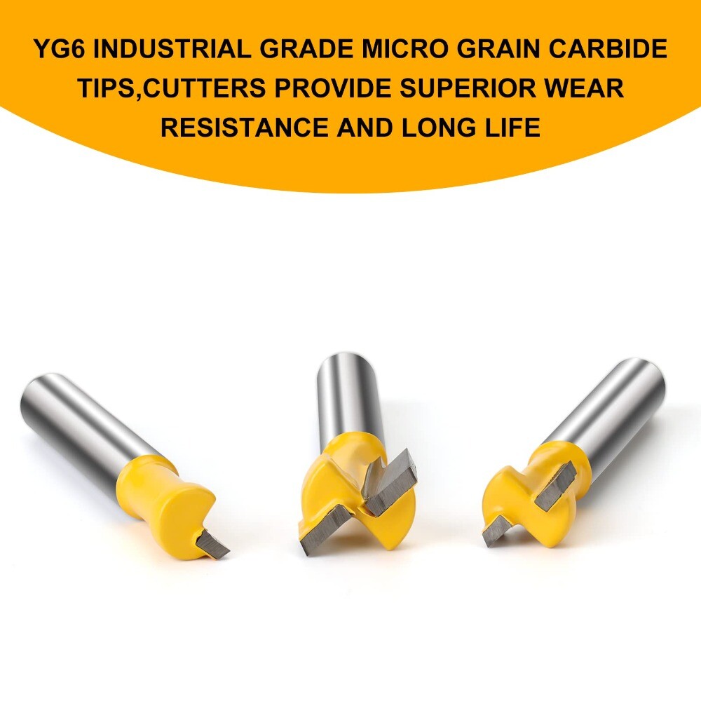 Bits Slot Bolts Keyhole Router Diameter Track Router Bit Shank Working