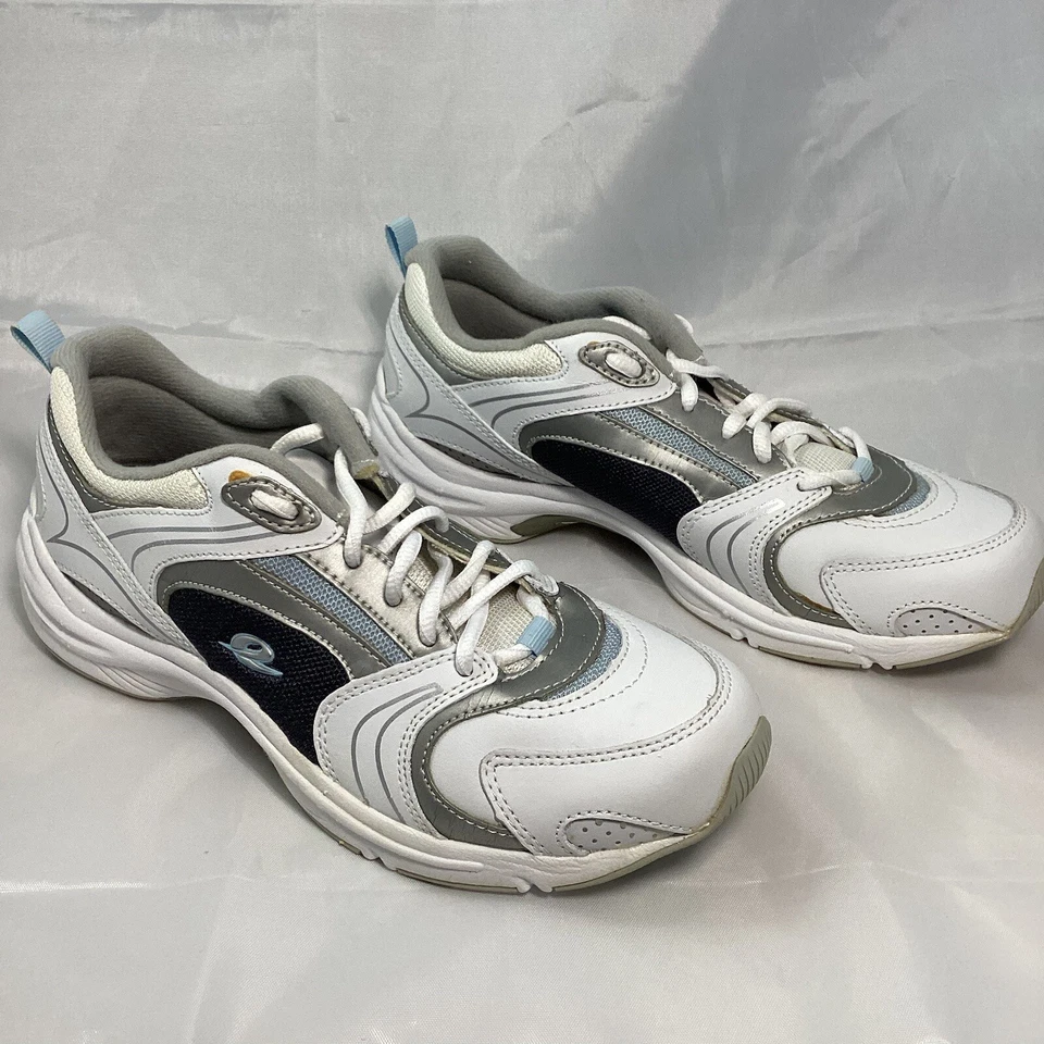 Zapatilla deportiva Easy Spirit Galaxy ~ blanca con gris ~ para mujer talla 7,5 Foto 3 de 4