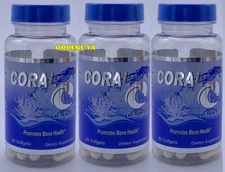 Coral Calcium Pills Promotes Bone Health Vitamin D Supplement Contro
