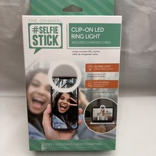SELFIE STICK CLIP-ON LED RING LIGHT