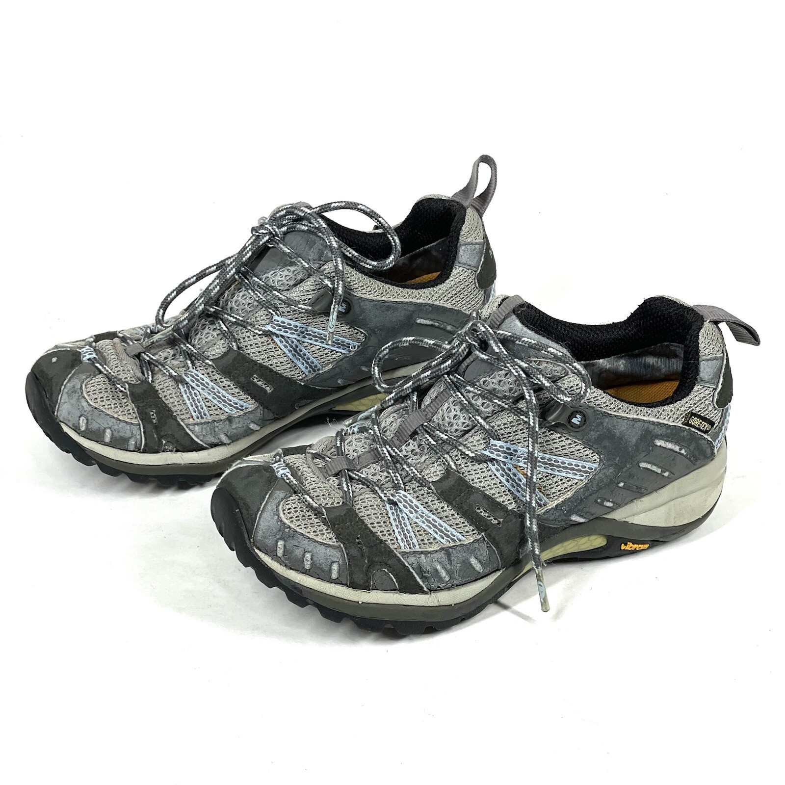 Scarpe Merrell donna taglia 6 5 sirena sport gore tex grigie escursionismo stringate outdoor