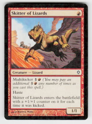 Worldwake #91 Skitter of Lizards Non-Foil