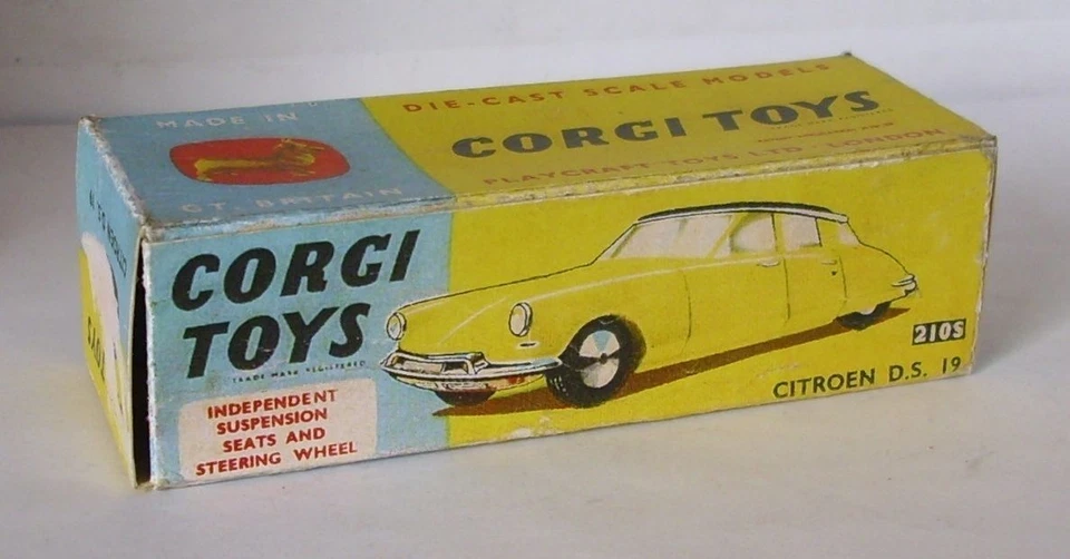 Repro Box Corgi Nr.210 S Citroen DS 19 - Bild 2 von 2