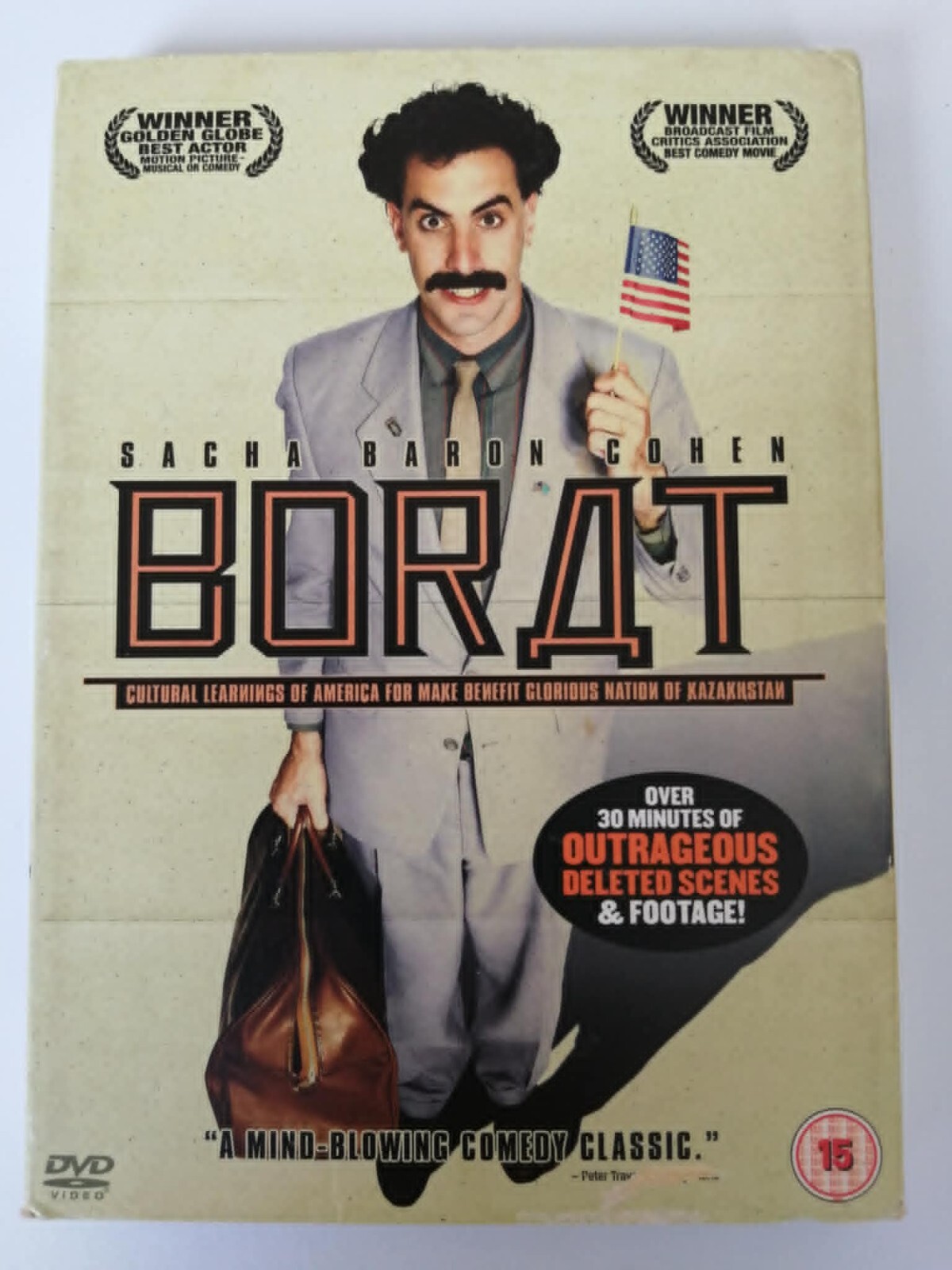 DVD Borat. Movie. Film. Sacha Baron Cohen.  Free UK Post
