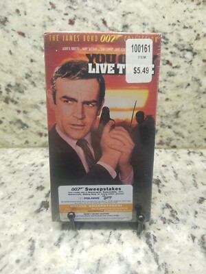 You Only Live Twice (VHS,1967) James Bond 007  Sealed Hype  