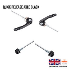 Sgancio Rapido Per Bicicletta DMJJSD - 2 Pezzi Per Assi Anteriore E Posteriore - Foto 3