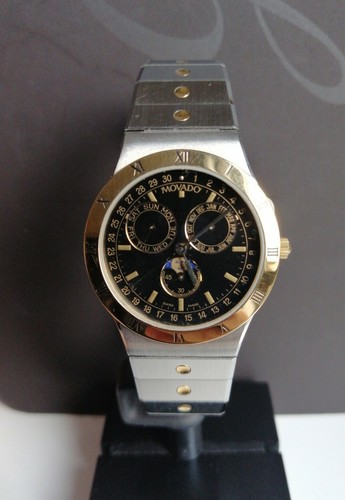 Orologio Vintage Zenith Movado movimento al quarzo acc/oro pari al Nuovo |  eBay