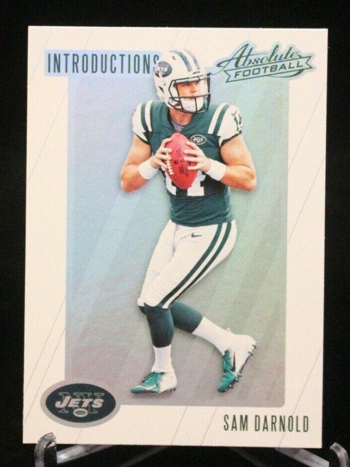 2018 Absolute Introductions #IN-SD Rookie Sam Darnold New York Jets