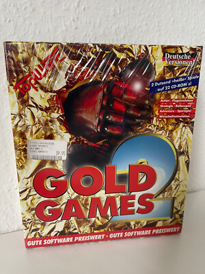 GOLD GAMES 2 - PC BIG BOX - NEU - SEALED - DEUTSCH - NO VGA/WATA