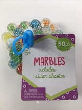 Toy Marbles 50 Pack by IMPERIAL TOY 7850 Includes 1 Super Shooter NEW