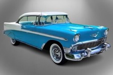 1956 Chevy Bel Air 265 Hard Top Car 13x19 Poster Style Photoart Chevrolet Belair 1956 Chevy Bel Air 265 Hard Top Car 13x19 Poster Style Photoart Chevrolet Belair
