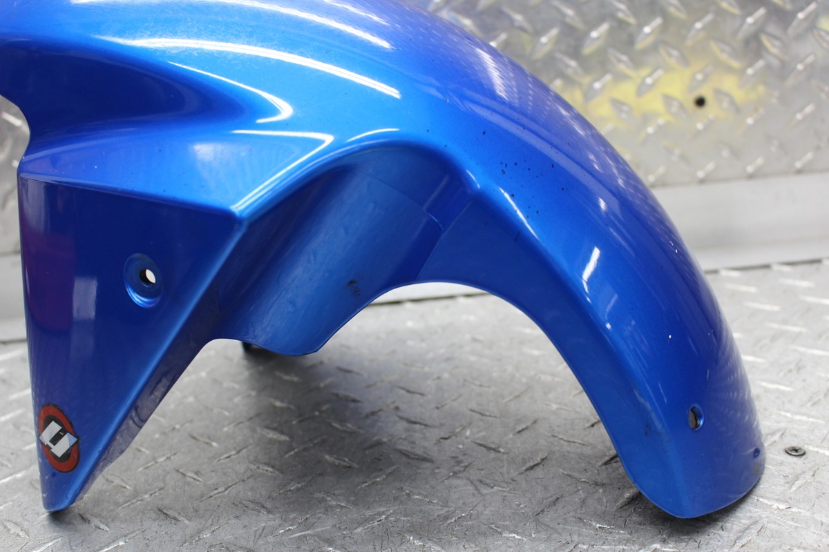 2003 Kawasaki Ninja ZX6R ZX636B BLUE FRONT WHEEL FENDER 35004-0019