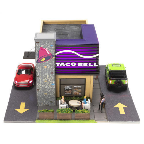 Menards ~ O Scale Taco Bell Restaurant 