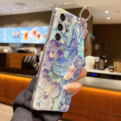 Mycasety Case, Mycasety Oil Painting Flower Case for Samsung S24 Ultra A15 A35 - Picture 18 of 25