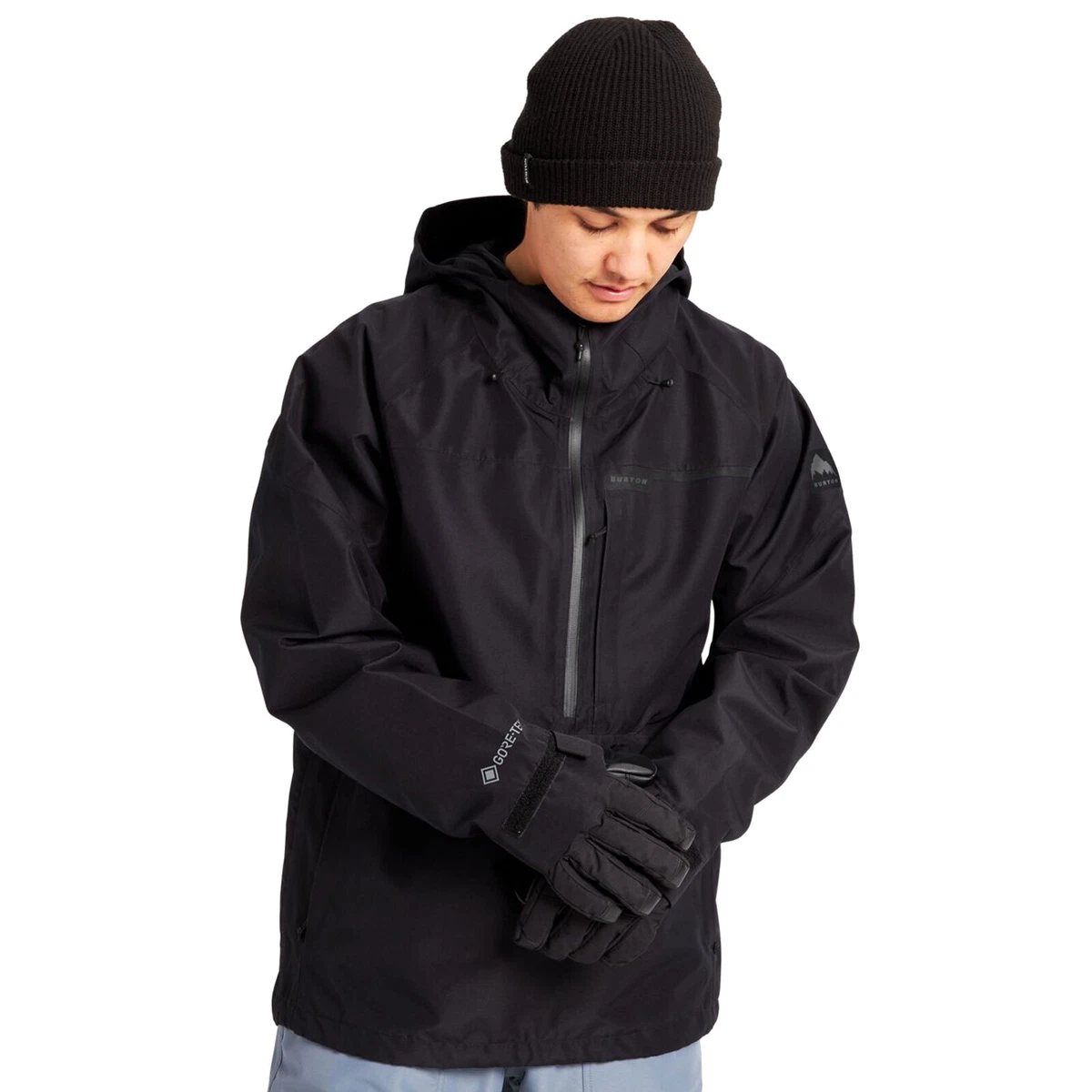 Burton Gore-Tex 67.6oz Pillowline Jacket Men's Ski Jacket Snowboard Jacket  Black | eBay