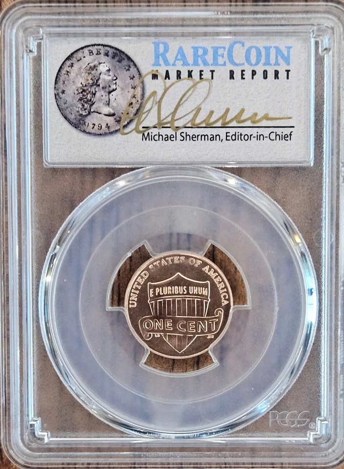 2017-P Lincoln Cent PCGS Gem Bu-RCMR Sig. Collector Set-1 of 250-SCARCE!!!  B-1 - Image 3 of 4