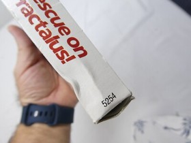 Rescue on Fractalus! LUCASFILM Atari 5200 SEALED Signs of heavy shelf wear