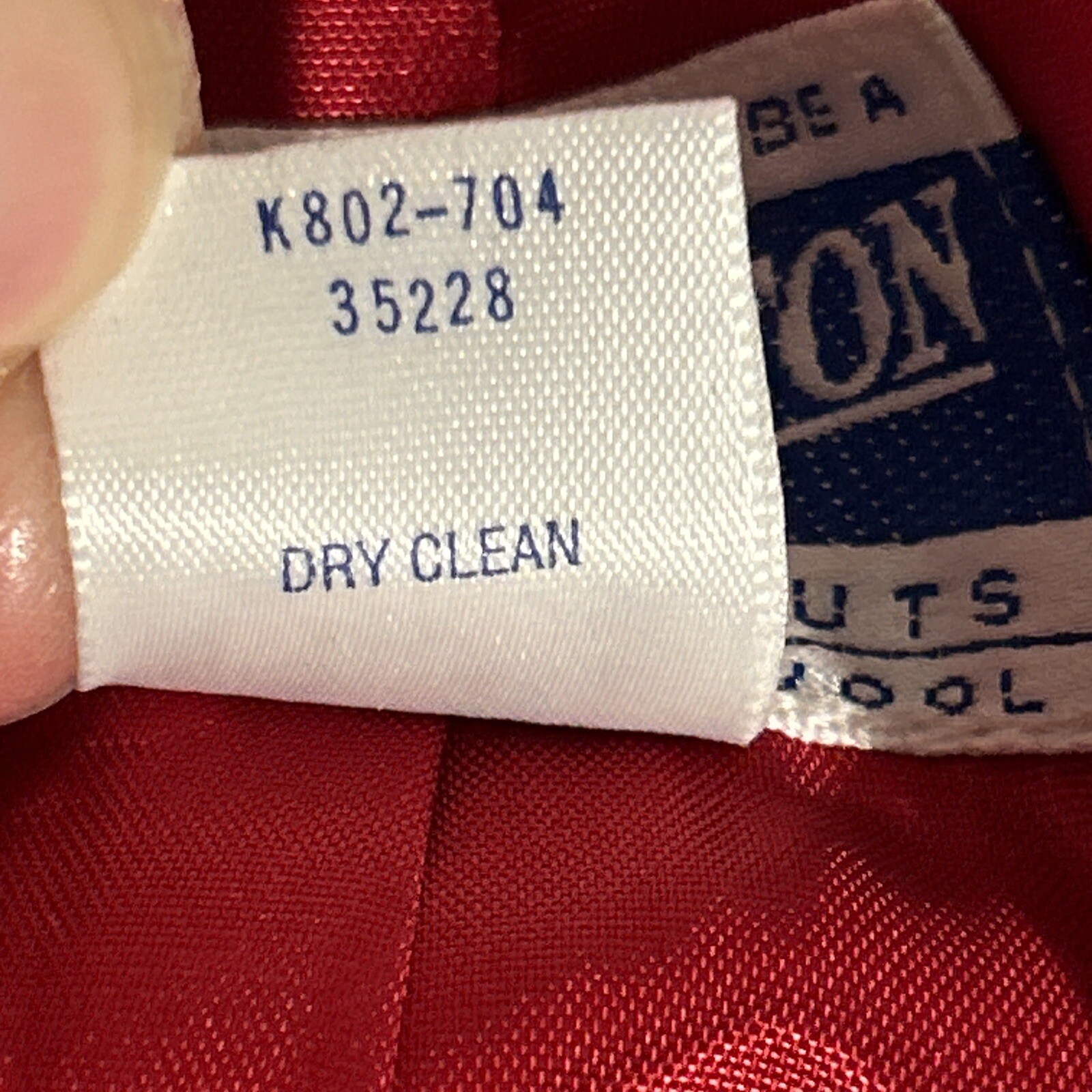 Pendleton knockout 100% virgin Wool women’s Red b… - image 15