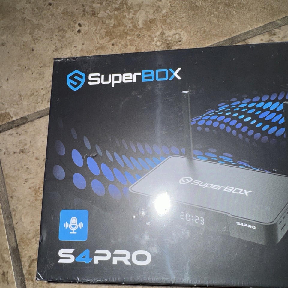 Superbox S4 Pro Smart Media Player READ DESCRIPTION (PARTS OR REPAIR