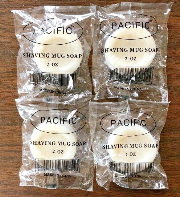 Pacific Shaving Mug Soap 4 Soaps / 2oz Each NEW eBay