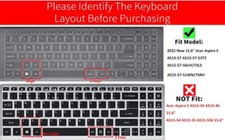 for 2022 New 15.6" Acer Aspire 5 A515-57 A515-57-53T2 A515-57-56 Keyboard Cover