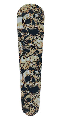 Screaming Skulls Metal Dash Panel Insert. 08-21 Street Glide & 10-21 Road Glide