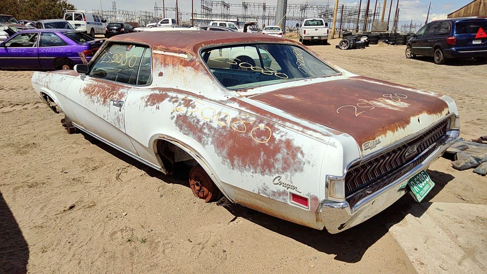 Mercury Cougar Xr7 1967-1970 pasajero eje trasero derecho OEM 28 estrías Foto 4 de 4