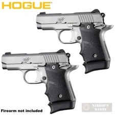 TWO Hogue KIMBER MICRO 9 Extended BASE PADS for 7-rd Magazine Rubber 39030