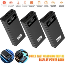 120W 50000mAh Power Bank Portable Backup External Battery Charger for cell Phone