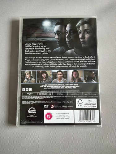 TIME SERIES 1&2 BBC PRISON DRAMA DVD SEAN BEAN NEW FACTORY SEALED UK GENUINE - Imagen 4 de 4