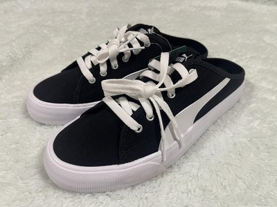 Puma Bari Pantolette Unisex Sneaker 371318-01 schwarz weiß Größe US 6,5...