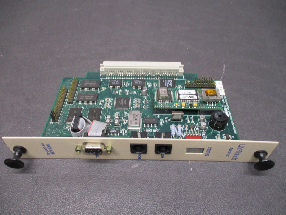 Litetouch 5000LC / 08-5000-26 Modem Board Face Plate, Line/Phone/Serial/Status - Image 2 of 4