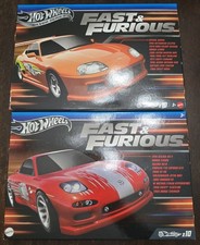 Hot Wheels 2024 2025 Fast Furious 10 Pack Box Set Supra RX-7 S2000 2x NEW