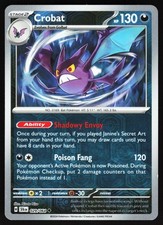 Crobat 029/064 Pokemon SV: Shrouded Fable Reverse Holo Uncommon NM