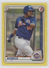 2020 Bowman Prospects Yellow 67/75 Wilfred Astudillo #BP-37 7qg
