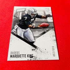 Marquette King .. 492/699 ROOKIE .. Oakland Raiders .. 2016 Panini Day Card 77. rookie card picture