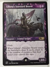 Liliana's Standard Bearer - Showcase Core Set 2021 M21 - Magic the Gathering MTG