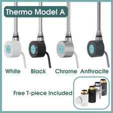 Towel Rail Radiator Warmer Dual Fuel Kit Electric Heating Element 150W to 1000W
