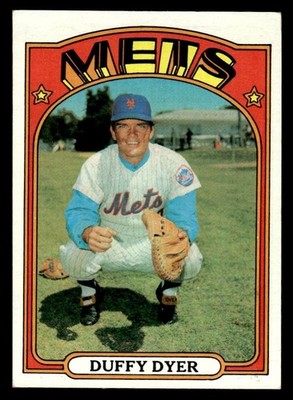 1972 Topps Baseball #127 Duffy Dyer NM *e1