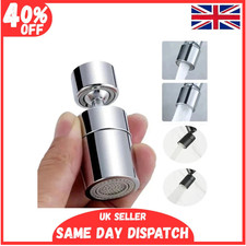 2 Mode Kitchen Tap Spray Head 360° Rotating Faucet Nozzle Aerator Filter