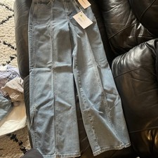 Frame Le Slim Palazzo Wide Leg High Rise 28