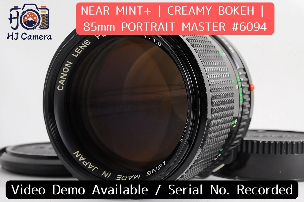 Canon FD f/1.8 Camera Lenses 85mm Focal for sale | eBay