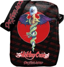Motley Crue - Rocksax - Motely Crue - Dr Feelgood 2 - Crossbody Bag With Stash P