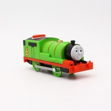 Thomas TrackMaster Talking Percy Motorized Engine 6 Green Train Tested