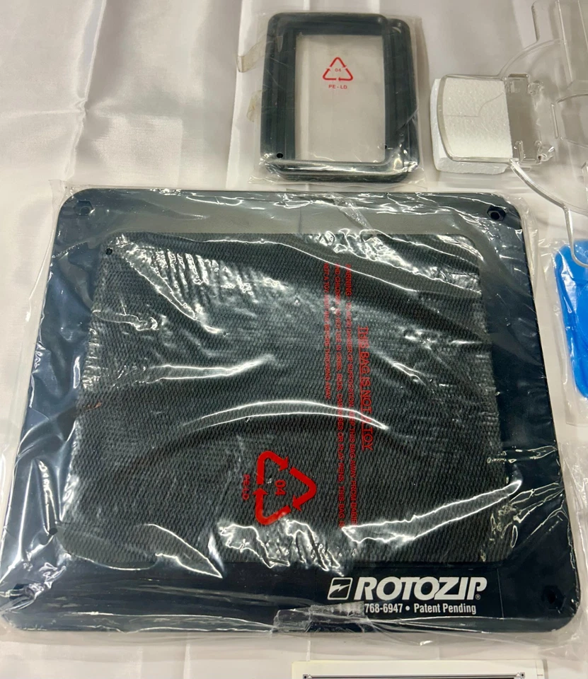 RotoZip Saw Rotary Tool Picture Frame Maker Kit Accessories All New Parts Nice - Image 2 of 4