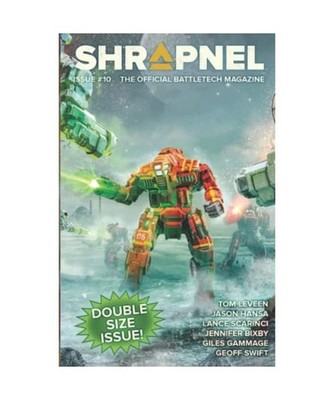 BattleTech: Shrapnel, Issue #10 [The Official BattleTech Magazine], Philip A. Le