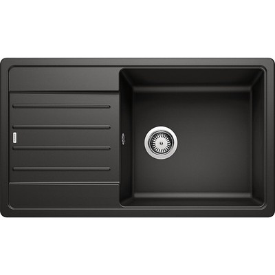 Blanco Granitspüle Legra XL 6 S schwarz Granitspülbecken, reversibel, 860x500