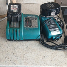 Makita DC18RA & DC18GC Battery Chargers 7.2-18V Blue Single Battery